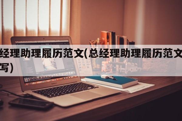 总经理助理履历范文(总经理助理履历范文怎么写)